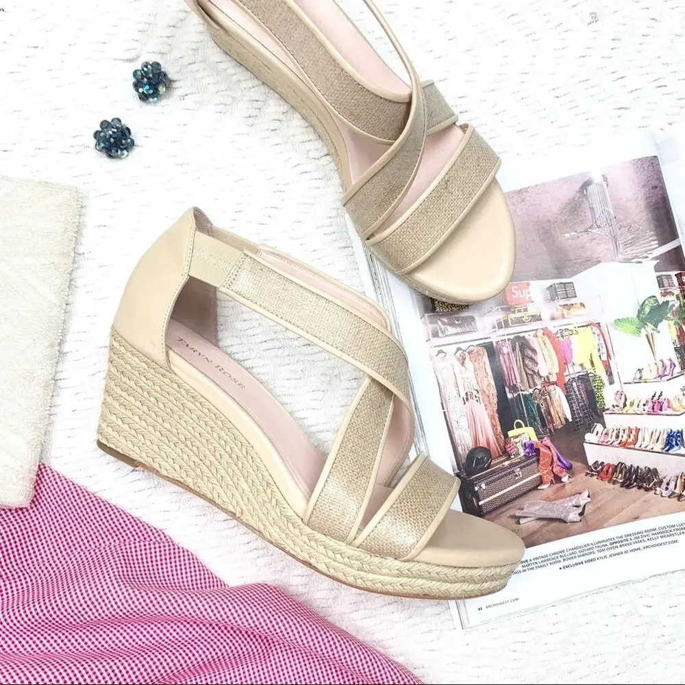 Taryn Rose Krissy Wedges Size 11